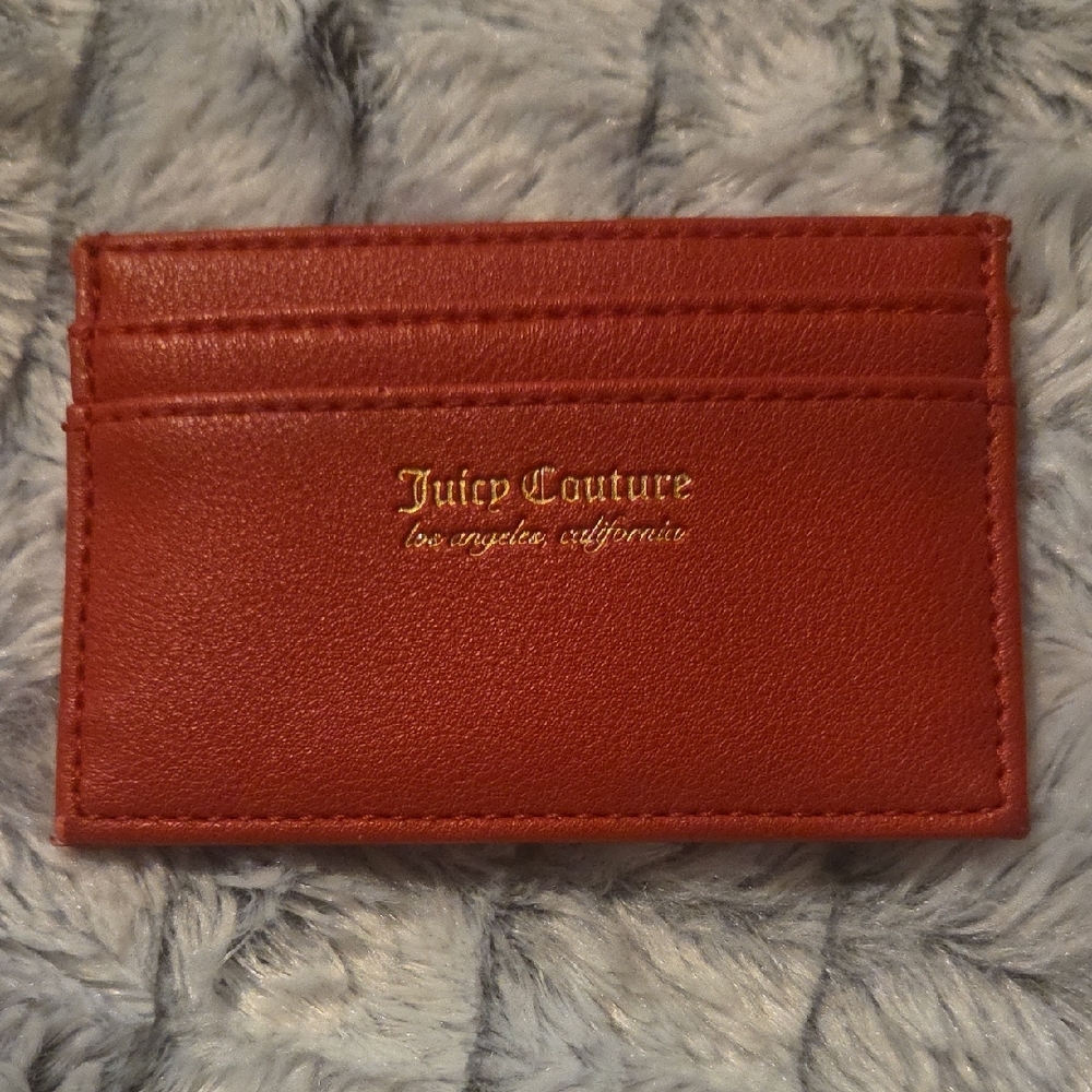 Juicy Couture Red Card Holder